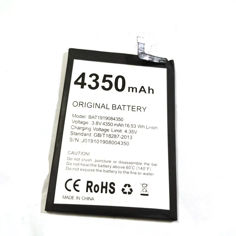 

Westrock Original High Quality 4350mAh Battery for DOOGEE N20 Cellphone