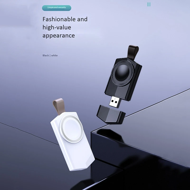 Беспроводное зарядное устройство для Apple Watch 6 USB портативное магнитное 6/5/4/3/2 /1/SE |