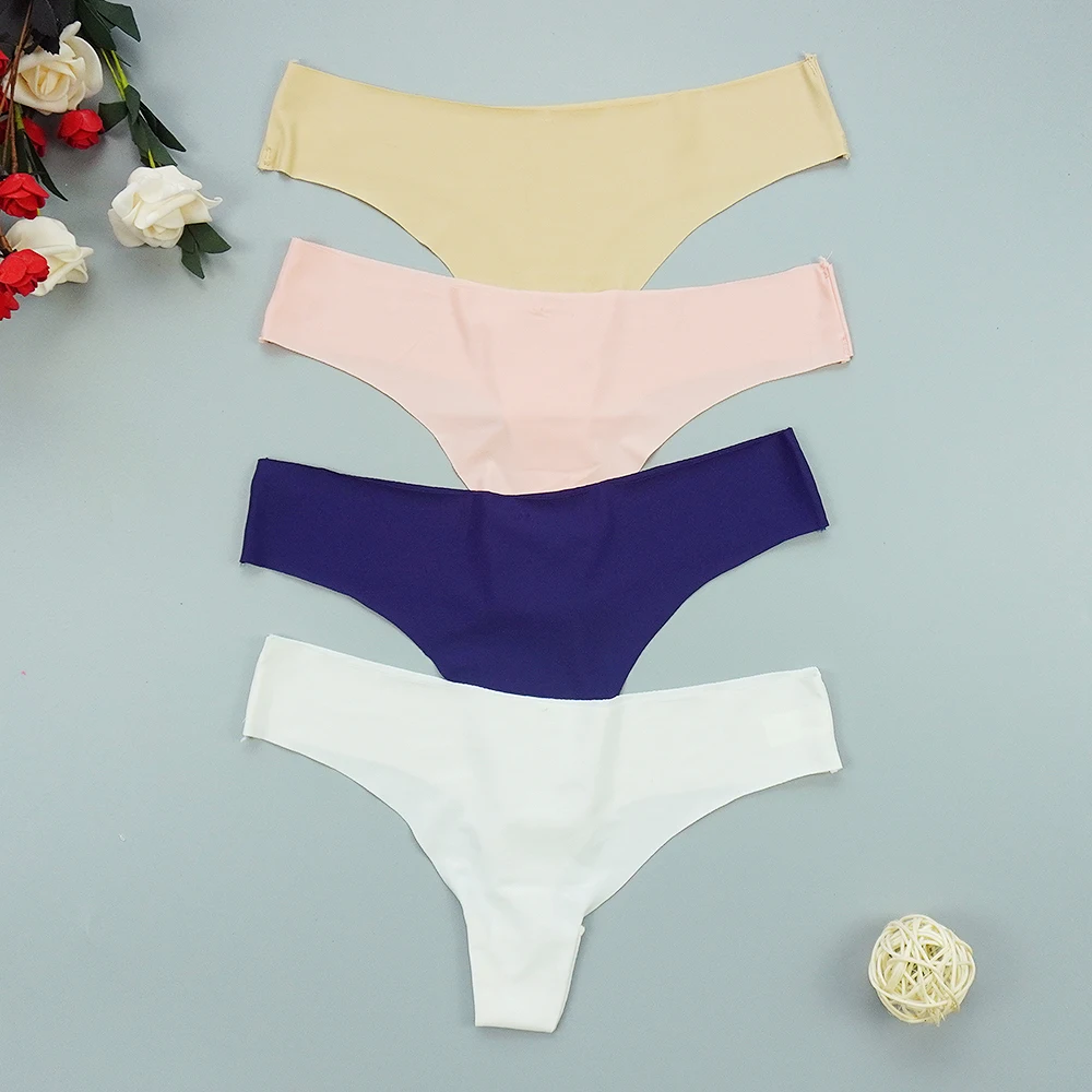 Бесшовные трусики 5 шт./лот женские сексуальные стринги женское нижнее белье