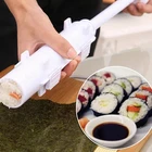8 видов цветов Quick роллер для суши, форма для риса, Базука, инструмент для скручивания овощного мяса, сделай сам, машина для приготовления суши, кухонные приспособления, инструменты
