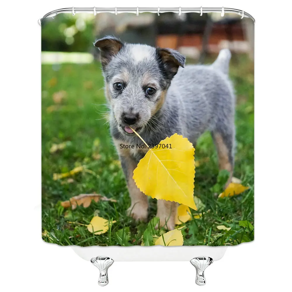 

Unique Design Beautiful Pink Flower Picture Hanging Shower Curtain Waterproof Mildew Polyester Fabric Home Bathroom Decoration