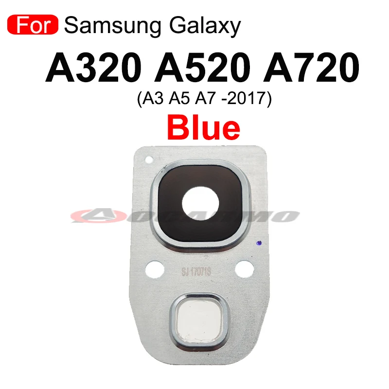 10 шт. для Samsung Galaxy A3 A5 A7 2017 A320 A520 A720 задняя камера стеклянная крышка объектива с