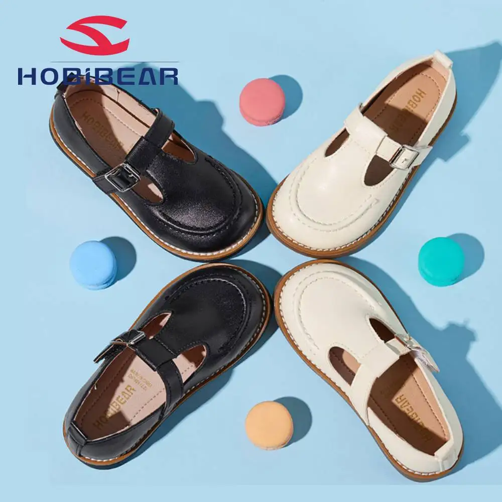 

Girls Sandals Single Shoes Kids Leather Shoes children sandal toddler Girls Princess Flat Dance Shoes Solid Mary Janes Shoes