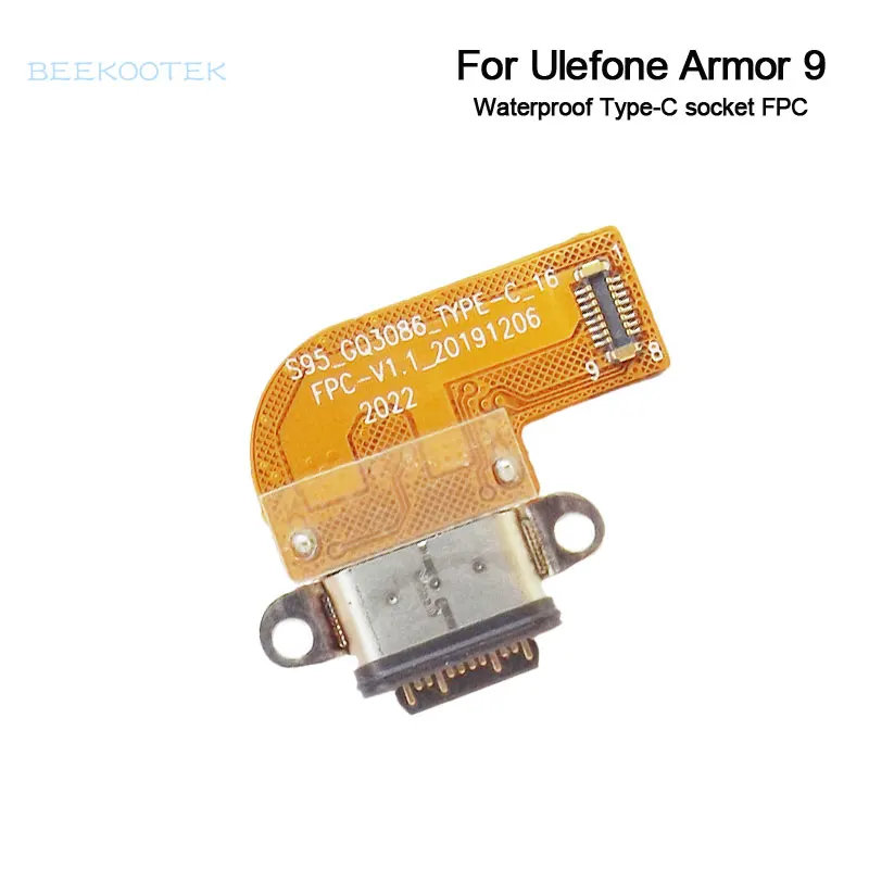Новый оригинальный бронированный 9 Водонепроницаемый Тип C сиденье FPC TYPE-C сокет