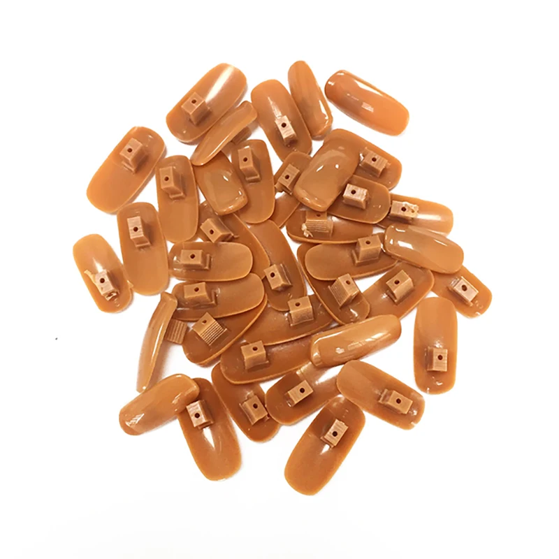 400 шт. Профессиональные Накладные ногти Типсы прозрачные накладные наклейки для