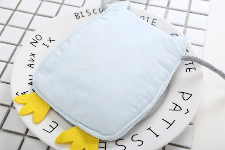 Милая сумка для девочек маленький кошелек монет ткань мультяшная милая сова на