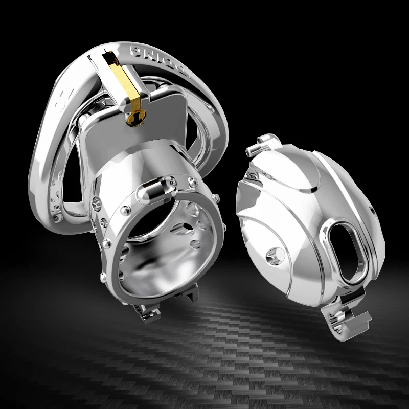 With Urine Hole Openable Ring Quick Disassemble Cap Flip Design Male Chastity Device Cock Cage Penis Sex Toys for Men 18+ | Красота и