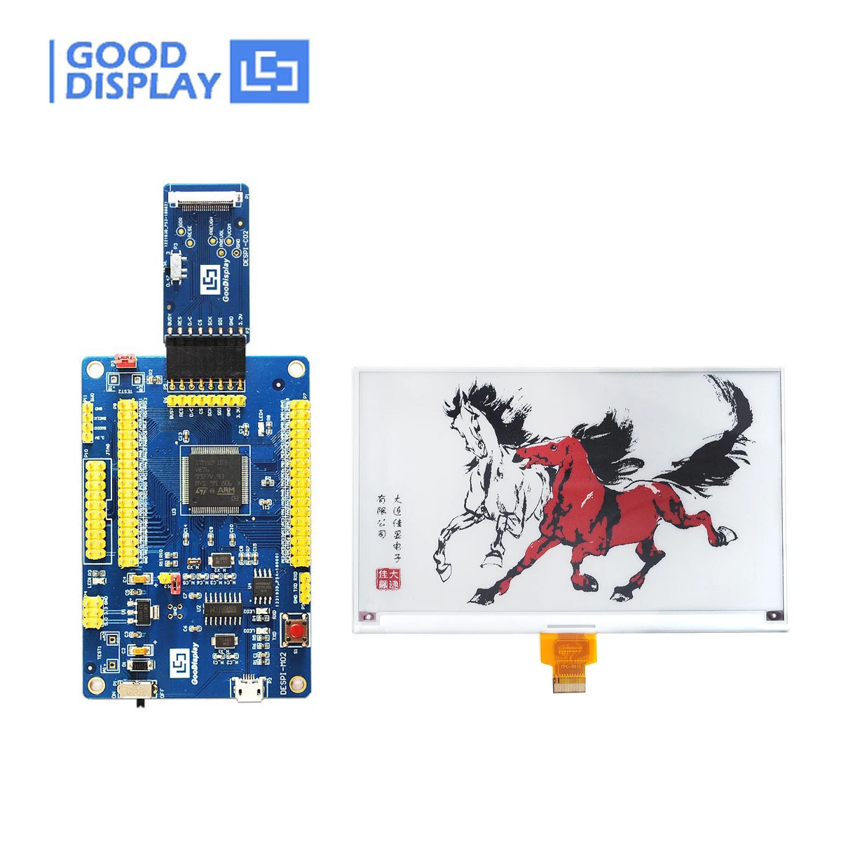 

Meeting Room Tag 7.5 Inch Color Black White Red E-Paper Module 800x480 E-Ink Display