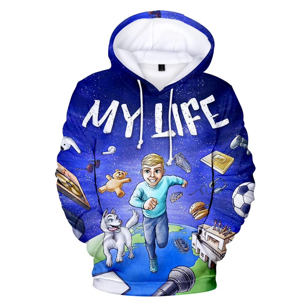 

Модные толстовки с капюшоном Michou с 3D принтом, Модные свитшоты для мальчиков и девочек, популярные повседневные пуловеры для взрослых и дете...