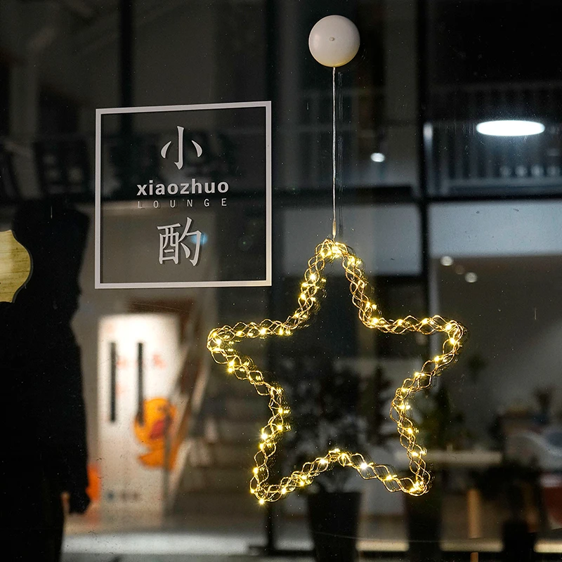 

Party Festoon Lights Grand Event Mariage Creative Small Holiday Lighting Star Living Room Graduation Kerst Party Supplies EB50PT