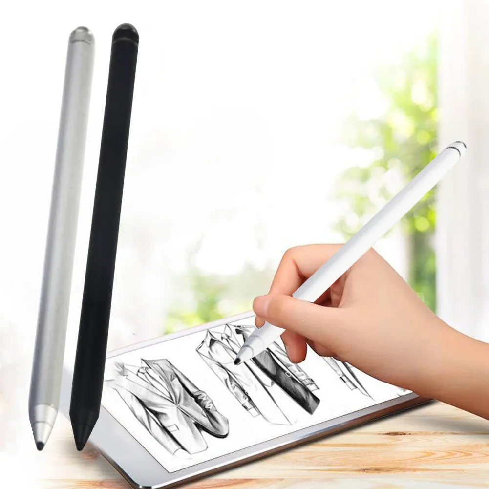 Active Stylus Touch Pen smart Capacitive Round Cover Silicone Head Pencil For IPad Pro iPhone Huawei Xiaomi Tablet | Компьютеры и офис