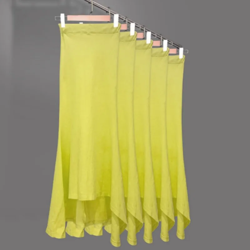 

New 2021 Summer Casual Slim Mermaid Skirt Women Holiday Hawaiian Elastic High Waist Wrap Long Skirt Fashion Ladies A Line Skirts
