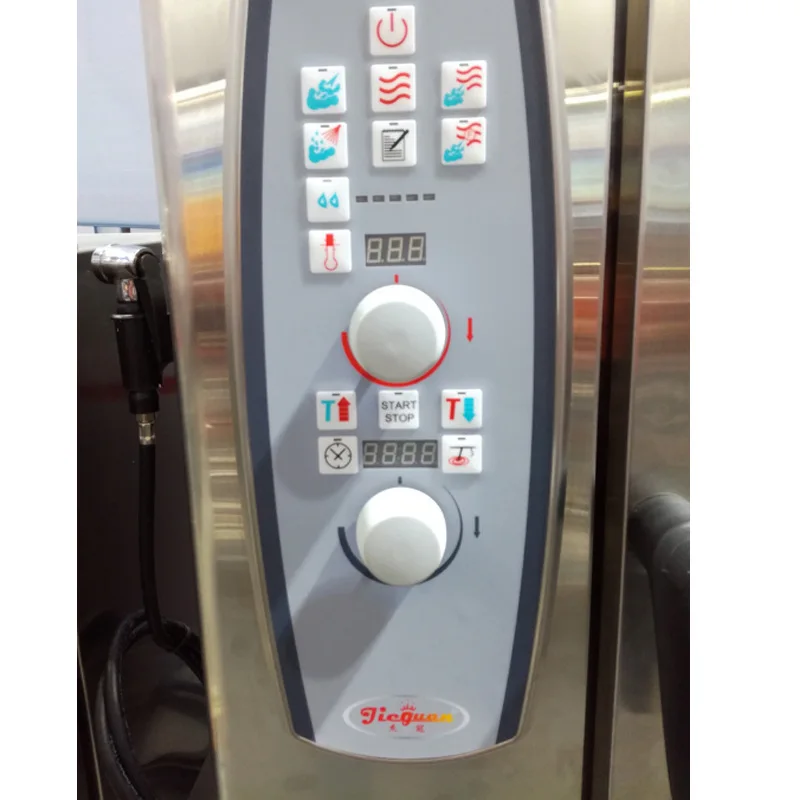 6*1/1GN Ёмкость газовая духовка коммерческий большой печь для жарки цыплят пицца