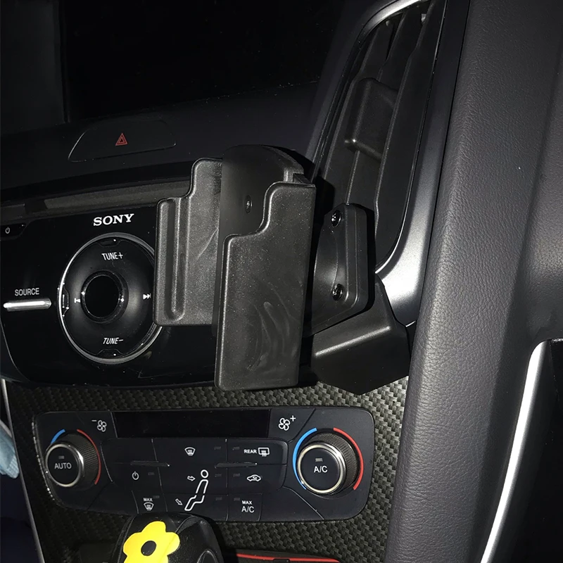 12 18 ford focus mk3 mk3 5 rs st special mobile phone bracket does not affect the air conditioner outlet rotation auto parts free global shipping