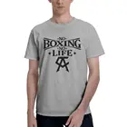 Забавная Мужская Базовая футболка Canelos alvares No Boxing No Life Essential, тенниска с коротким рукавом, европейские размеры, R257