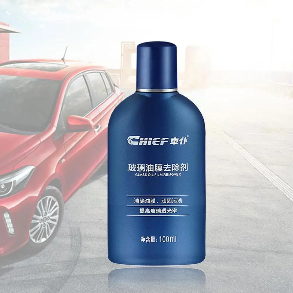

1 Pcs Auto Front Windshield Cleaning Pastes Oil Film Remover Automotive Glass Coating Agents Tools for Decontamination Univ Z7N0