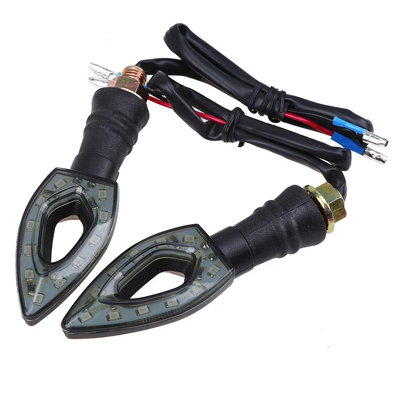 POSSBAY 1 пара фонарики для мотоцикла в стиле стрел светодиодсветодиодный желтого