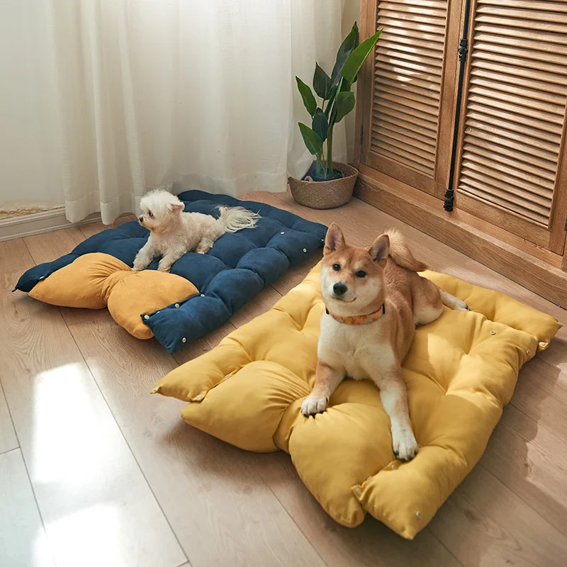 

Super Dog Bed Sofa Multipurpose Kennel Dog Baskets House Mat For Small Large Dog Cat Bed Winter Warm Sleeping Puppy Cushion
