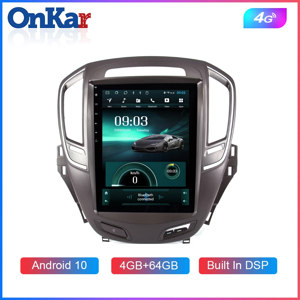 OnKar вертикальный экран для Buick/ Opel Insignia CD300 CD400 Regal Vauxhall 2014 2016 с восьмиядерным
