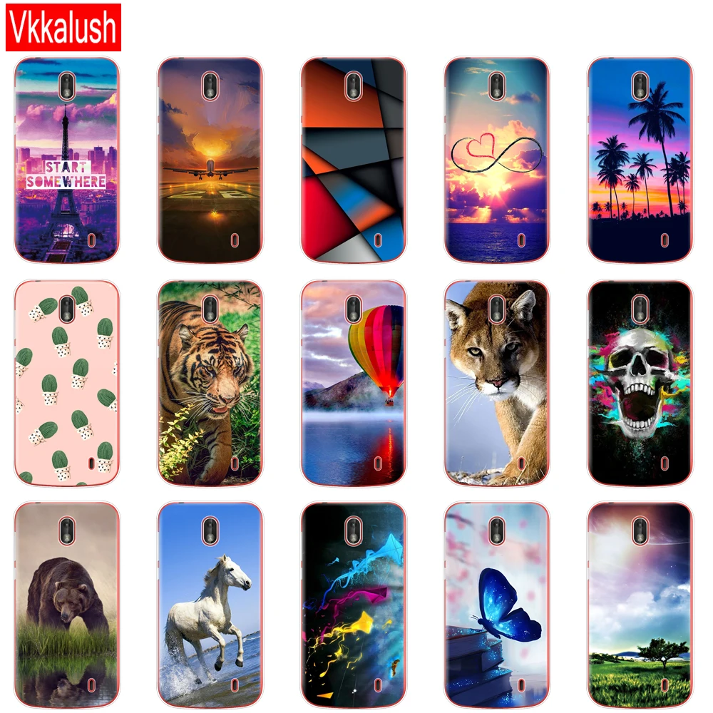 Чехол для телефона Nokia 1 Plus чехол милый мультяшный силиконовый мягкий Nokia1 бампер