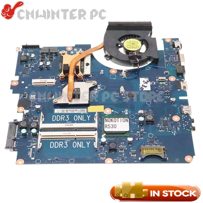 Задняя крышка для Samsung R530 R528 материнская плата с heatisnk fan совместимая R525 R540 R580 |
