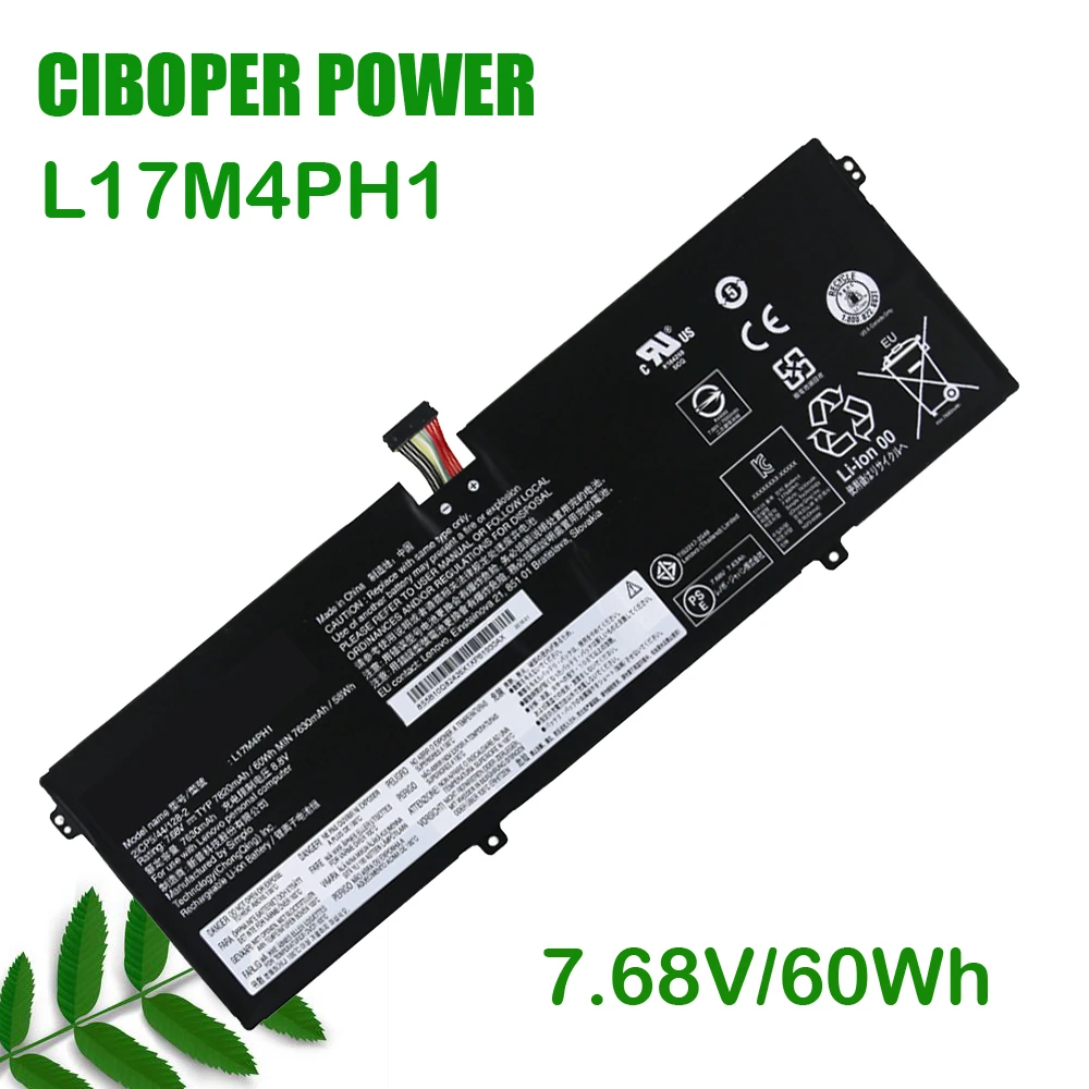 Bateria do Laptop Genuína para 7 Pro Pro-13ikb C930 C930-13ikb 81c4 L17c4ph1 L17m4ph1 7.68v 60wh cp