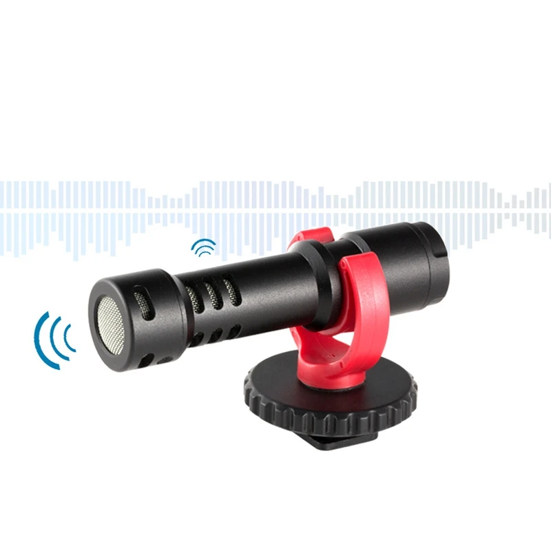 

M2 Microphone SLR Camera Interview Microphone Phone Live Recording Universal Condenser Microphone