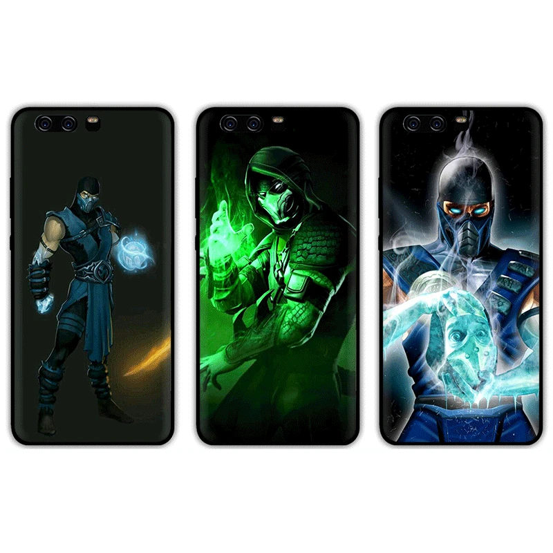 Мягкий ТПУ силиконовый чехол для телефона Mortal Kombat Pretty Huawei P8 P9 P10 P20 P30 Pro Lite Mini P