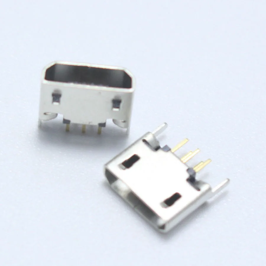 10 шт. 5-контактный гнездовой разъем Micro USB 5-футовый DIP электронные компоненты
