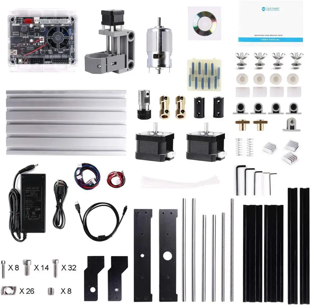 

1610 Pro CNC Engraver 3 Axis Desktop DIY Mini Machine GRBL Offline Control CNC Engraving Machine/Wood Router Machine