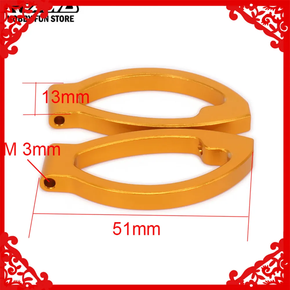 RCAWD HSP 1/16 Передняя верхняя подвеска рычаг A-Arm для Rc автомобиля 1/16 HSP монстр грузовик короткий курс 286018