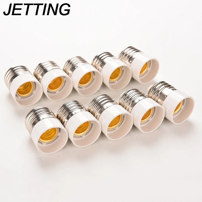 

5Pcs/Lot New Fireproof Material E27 To E14 Lamp Holder Converter Socket Conversion Light Bulb Base Type Adapter