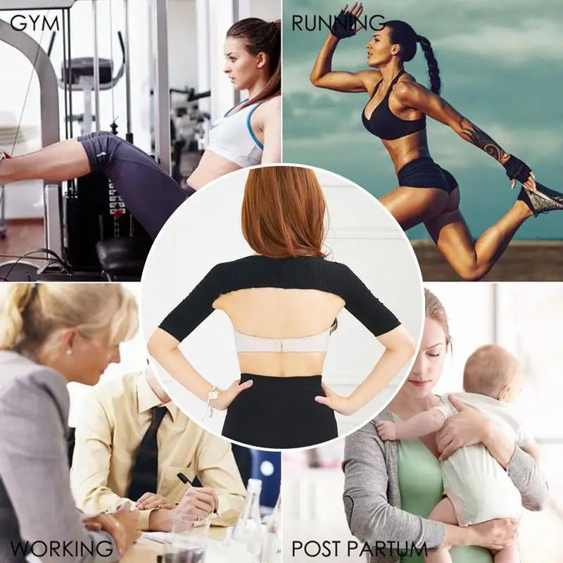 1 шт. Для женщин бесшовные нарукавники для похудения рука формирующие рукава