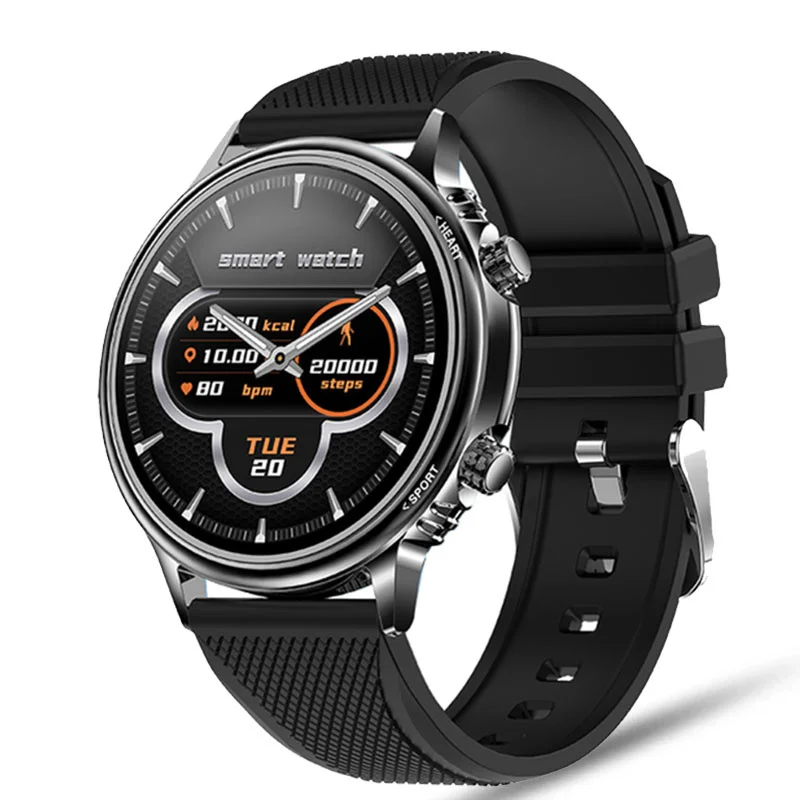 

Мужские Смарт-часы Hd Pixel с экраном 1,32 дюйма, 360*360, IP67, водонепроницаемые спортивные Смарт-часы с измерителем пульса для телефонов ios, Android