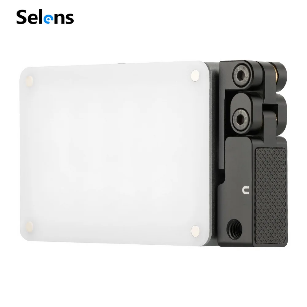 

Selens RGB LED Video Light 2500K-8000K Adjustable Portable Fill Light For live camera Camera Shooting Studio