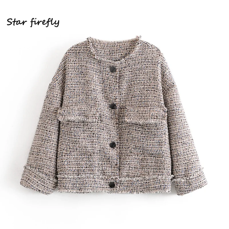 Женская Повседневная куртка бомбер Star firefly однобортная текстурированная с