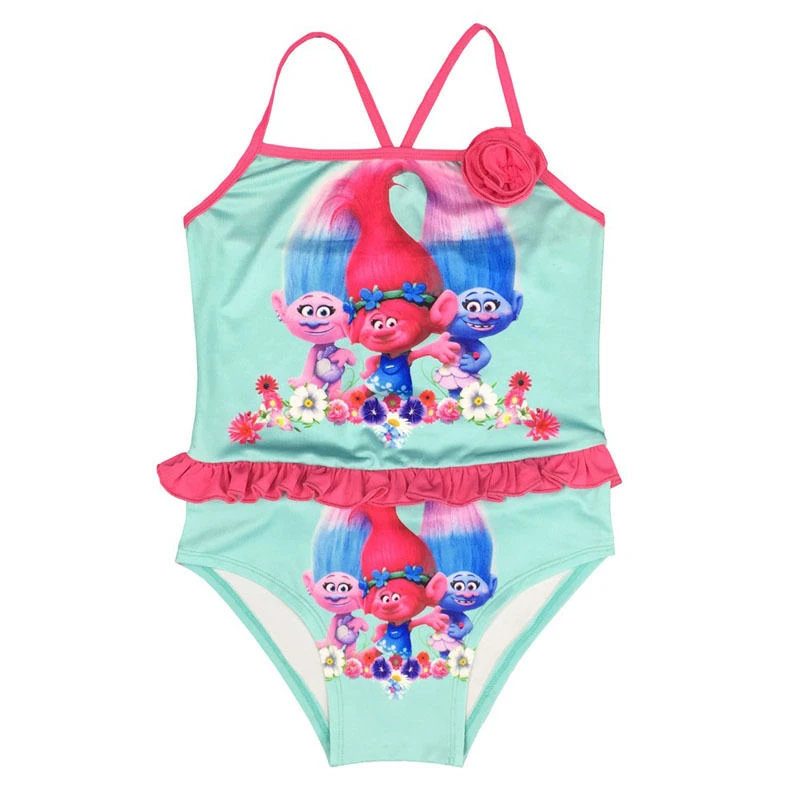 Летнее пляжное бикини для девочек Детский костюм костюмированной вечеринки