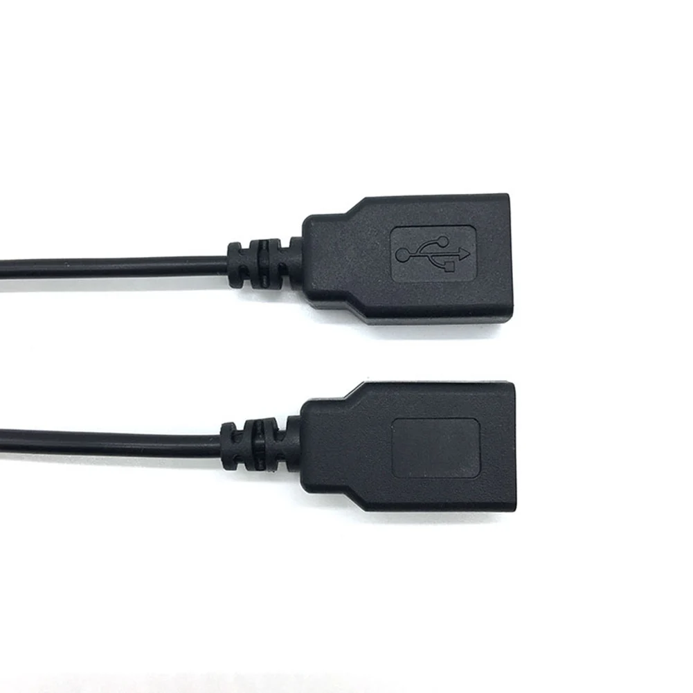 30 см USB 2 0 Тип A гнездовой разъем 4 ядра кабель для зарядки питания шнур провода