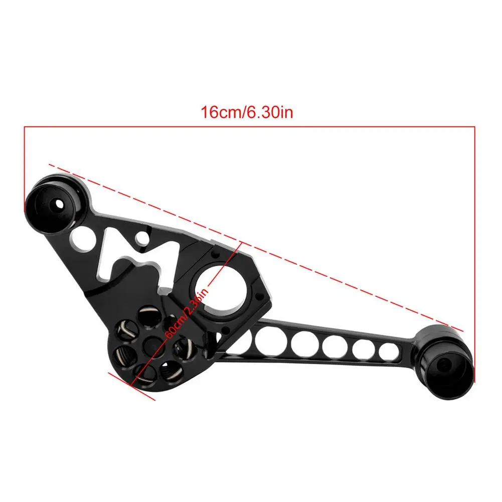 

Направляющая велосипедной цепи кронштейн, 2/6 Скорость направляющая цепи, ЧПУ Алюминий из сплава, цепочка-держатель для MTB велосипеда
