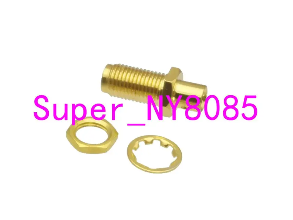 Разъем RP * SMA Гнездовой разъем Полужесткий RG402 0 141 &quotкабель прямой|bulkhead connector|l connectorbulkhead 1/2 |