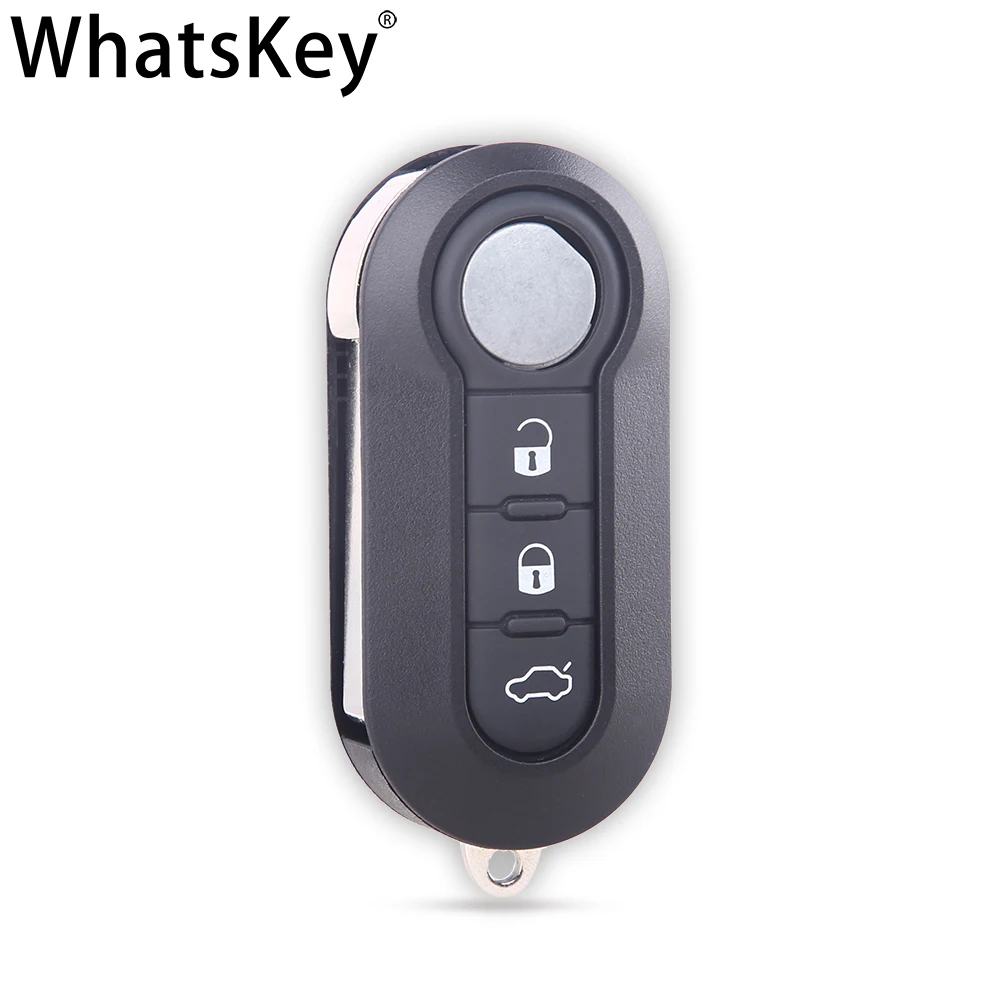 Складной автомобильный ключ WhatsKey с 3 кнопками пульт дистанционного управления