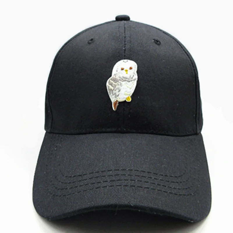 

2020 Owl Embroidery Cotton Baseball Cap Hip-hop Cap Adjustable Snapback Hats for Men and Women 89