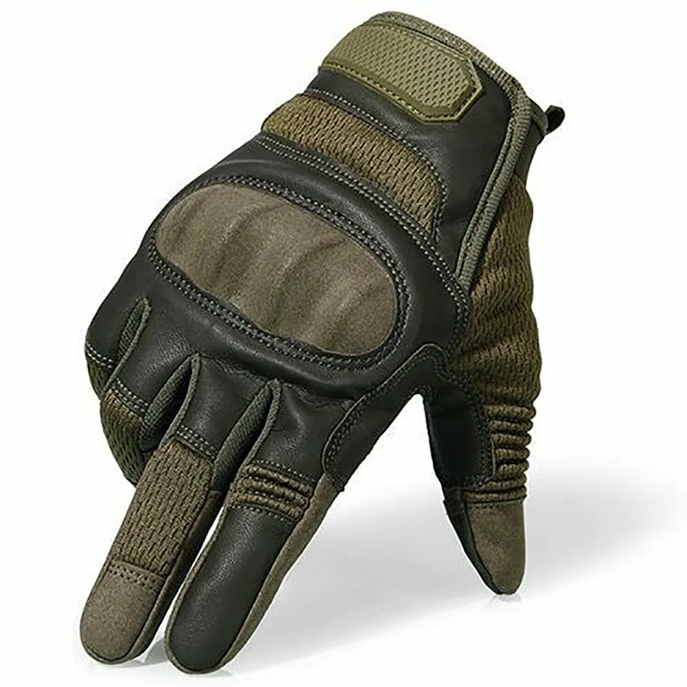

Motorcycle Gloves Touchscreen PU Leather Motocross Full Finger Gloves Protective Gear Racing Tactical Gloves Moto Accessories