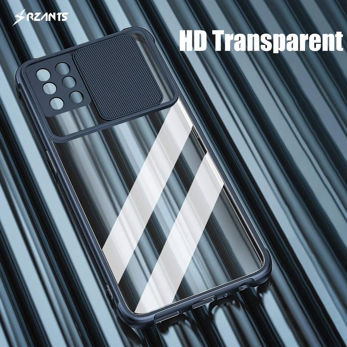 

Rzants For Tecno Pova Case Soft [Lens Protection] Air Bag Conor Clear Cover Casing