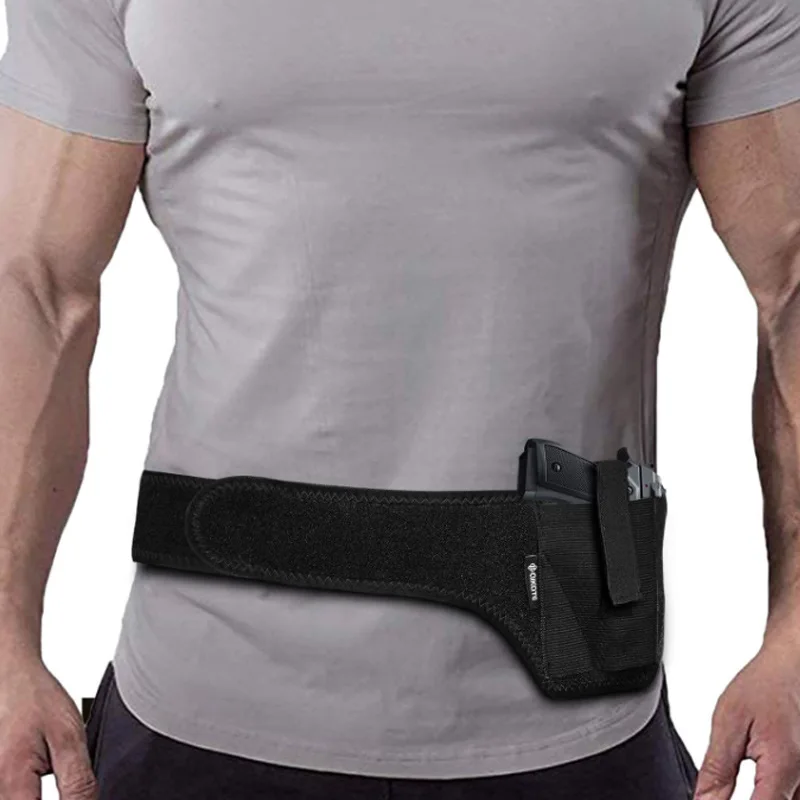

Tactical Gun Holster Universal Left Right Hand Pistol Waist Belt Pouch Agent Concealed Shoulder Holster Glock Free Shipping