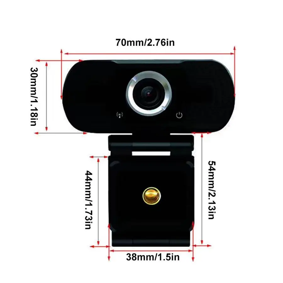 

camara usb 1080P USB Computer Webcam Digital Noise Reduction Online Webcast Desktop Camera with Microphone webcam Camera