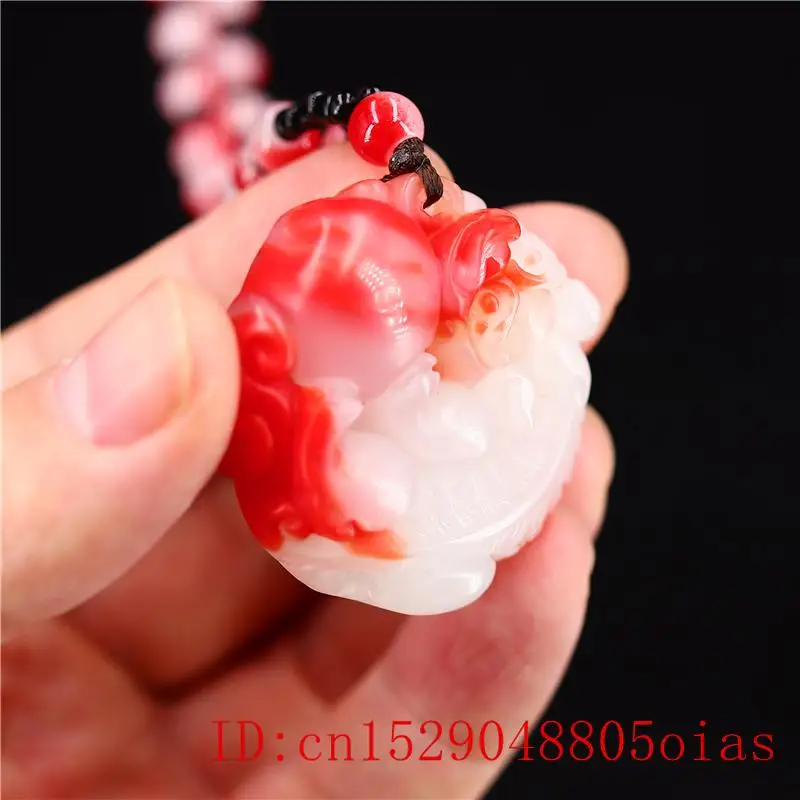 Нефритовый Кулон Pixiu для ювелирных изделий ожерелье китайский мужской Шарм