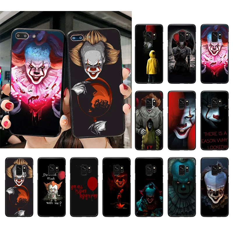 Чехол Pennywise для телефона с ужасом клоуна Huawei Honor 8A 8X 9 10 20 Lite 7A 5A 7C 10i 9X pro Play 8C|Бамперы|