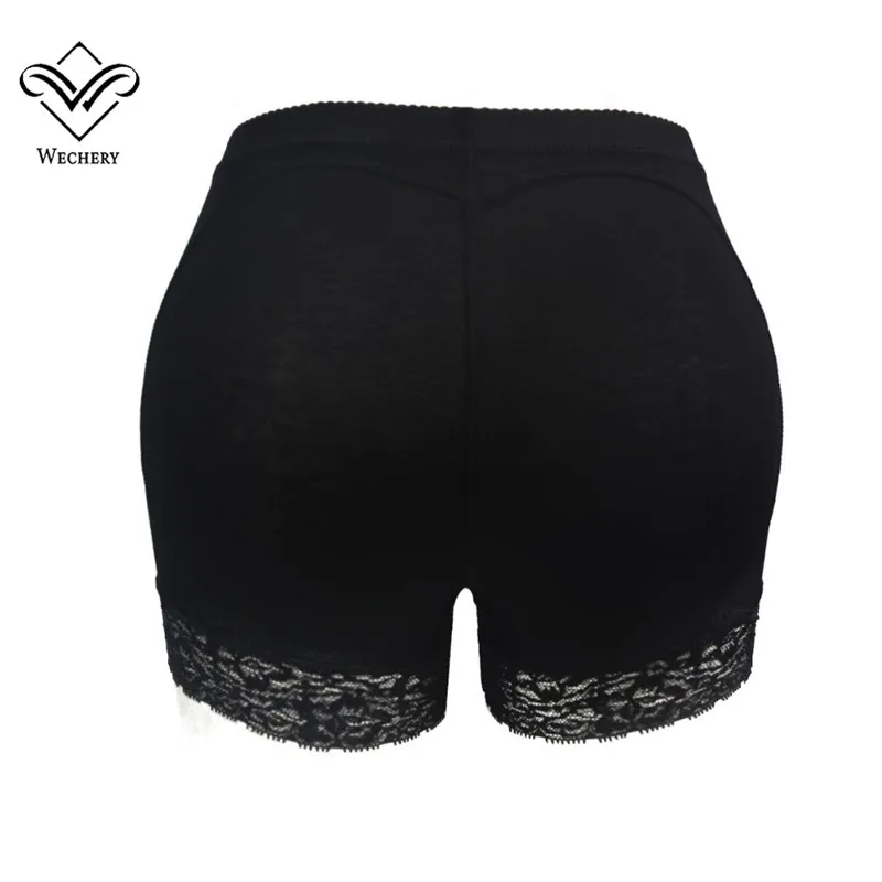 Wechery тело формирующие подкладки Butt Lifter Faja для женщин плюс размер живот для похудения контроль Формирователи кружева украшенный Мягкий трусики