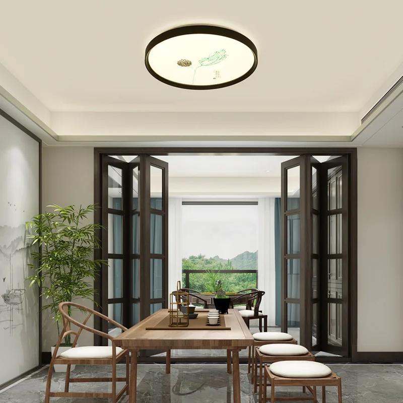 Светодиодный потолочный светильник современный китайский домашний для спальни